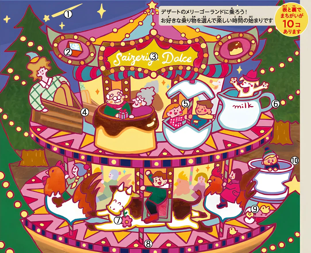 サイゼ 間違い 探し 答え
