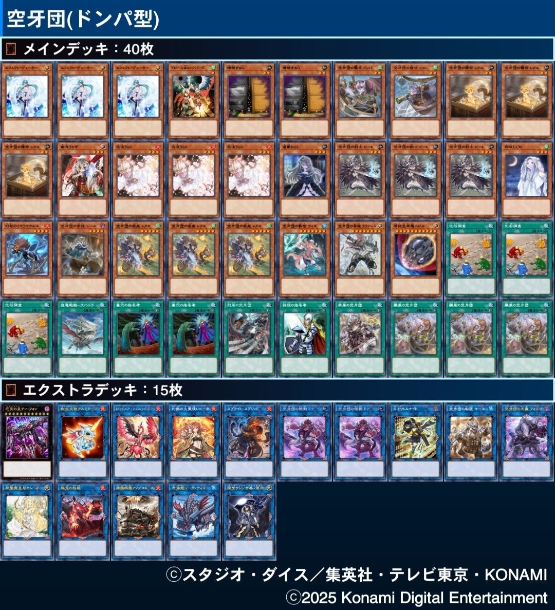 新規入り空牙団の展開案【遊戯王OCG】｜ifalouette