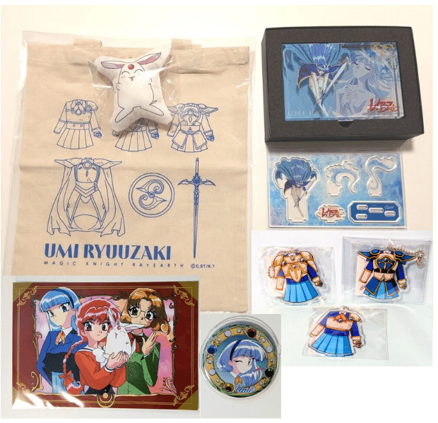 💙㉓2025/04 DMMスクラッチ｜🗼魔法騎士レイアース グッズ｜魔法騎士