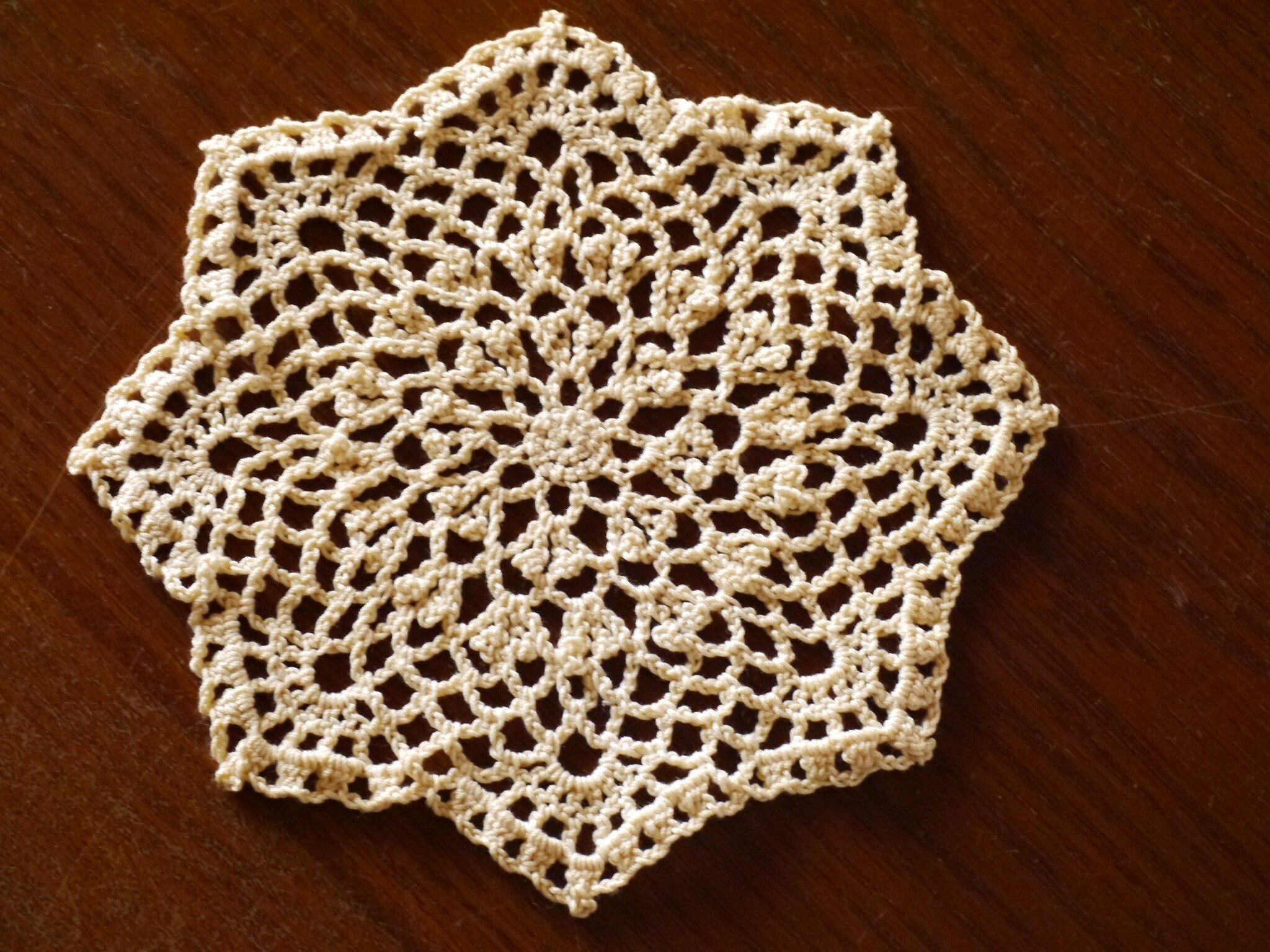 レース編み ミニドイリー｜sion