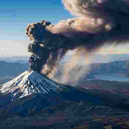 富士山噴火 写真素材/写真販売 AI画像 有料＜30枚：350円＞商用利用可（サンプル）08