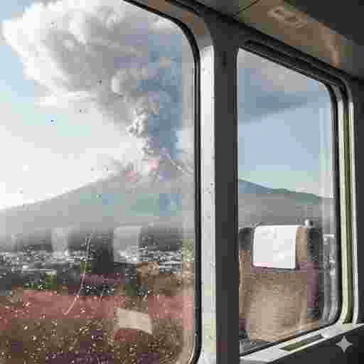 富士山噴火 写真素材/写真販売 AI画像 有料＜30枚：350円＞商用利用可（サンプル）013
