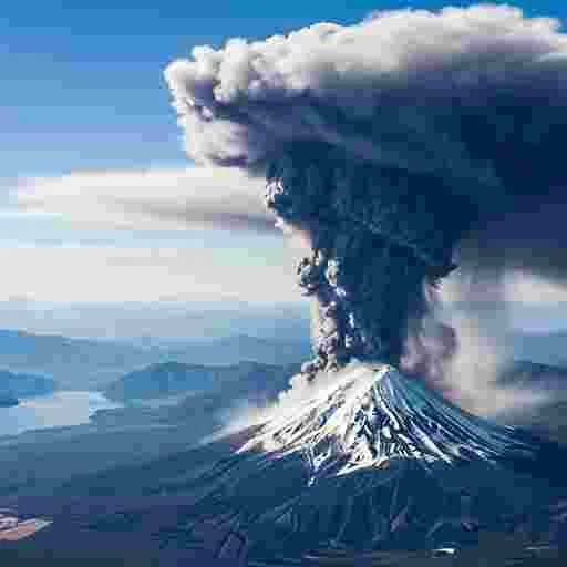 富士山噴火 写真素材/写真販売 AI画像 有料＜30枚：350円＞商用利用可（サンプル）029