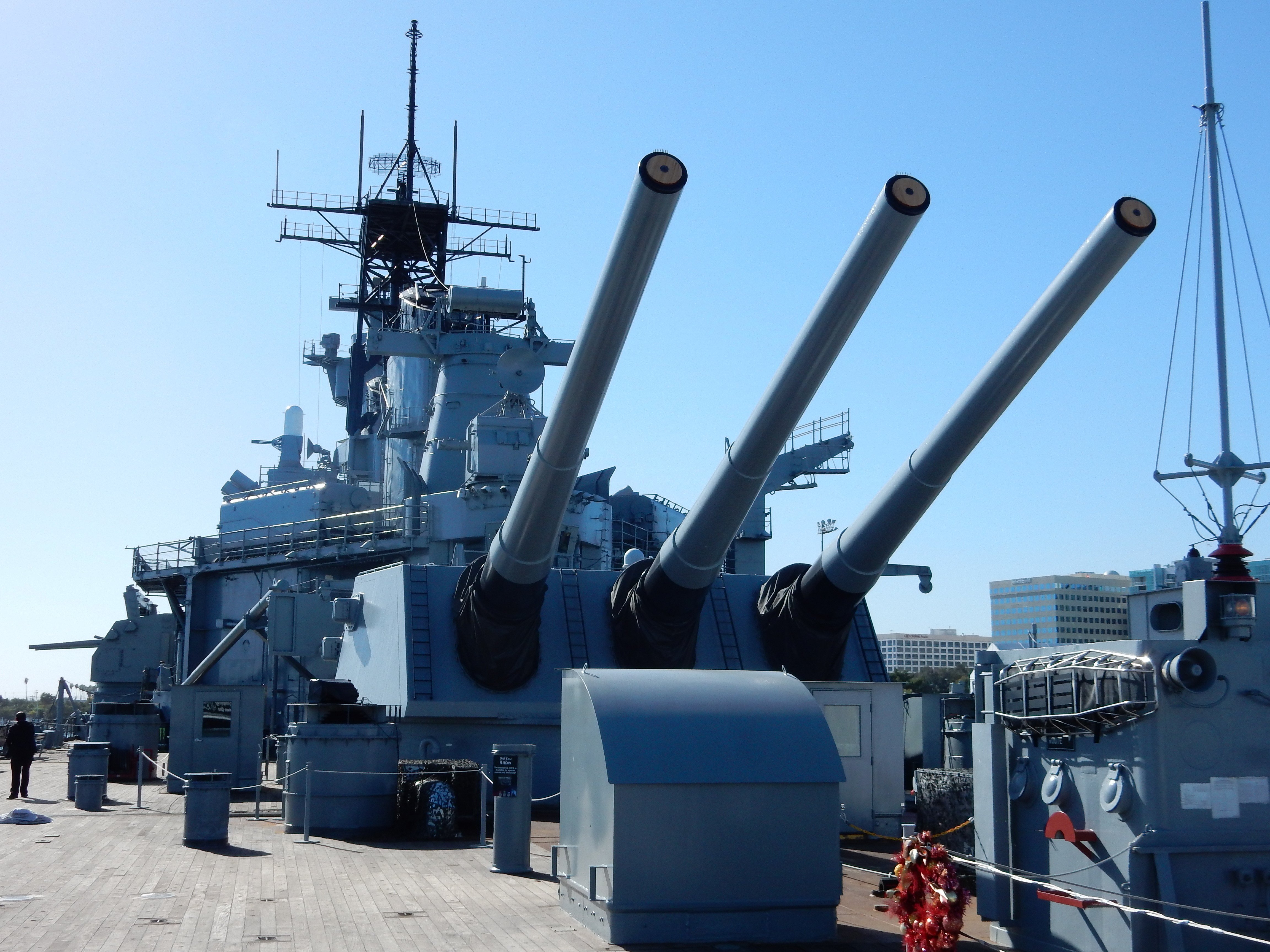 戦艦USS Iowa訪問記①行き方・外観編｜飛龍