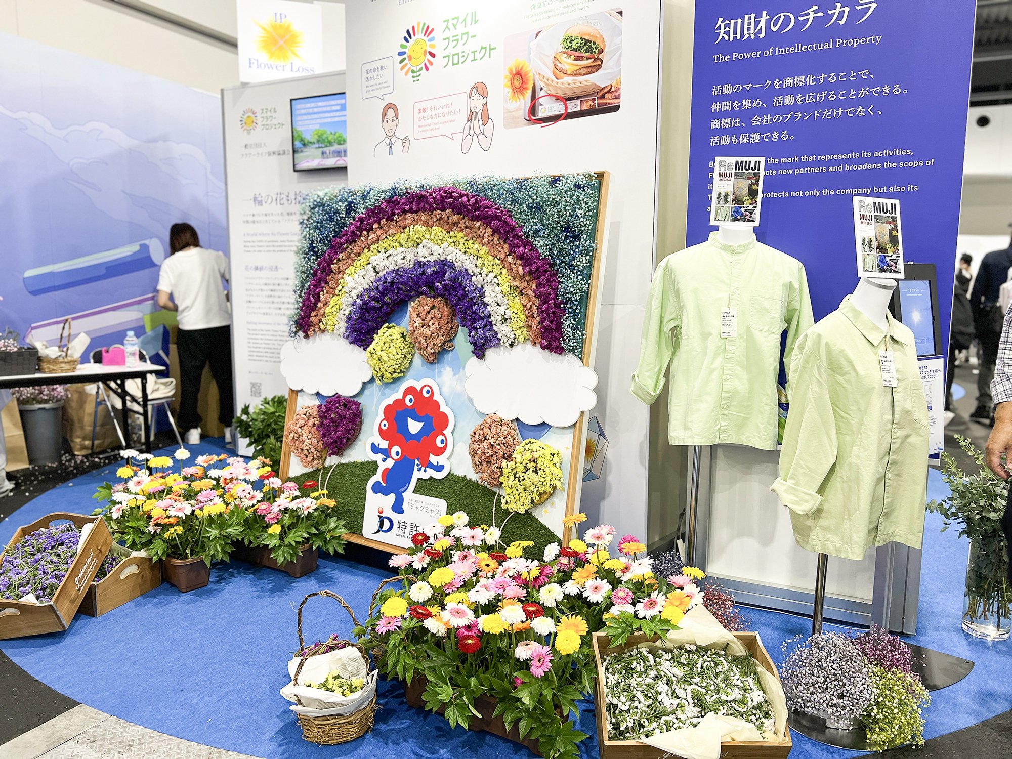 明日を変える花のチカラ EXPO特許庁イベントへの出展｜2020スマイル
