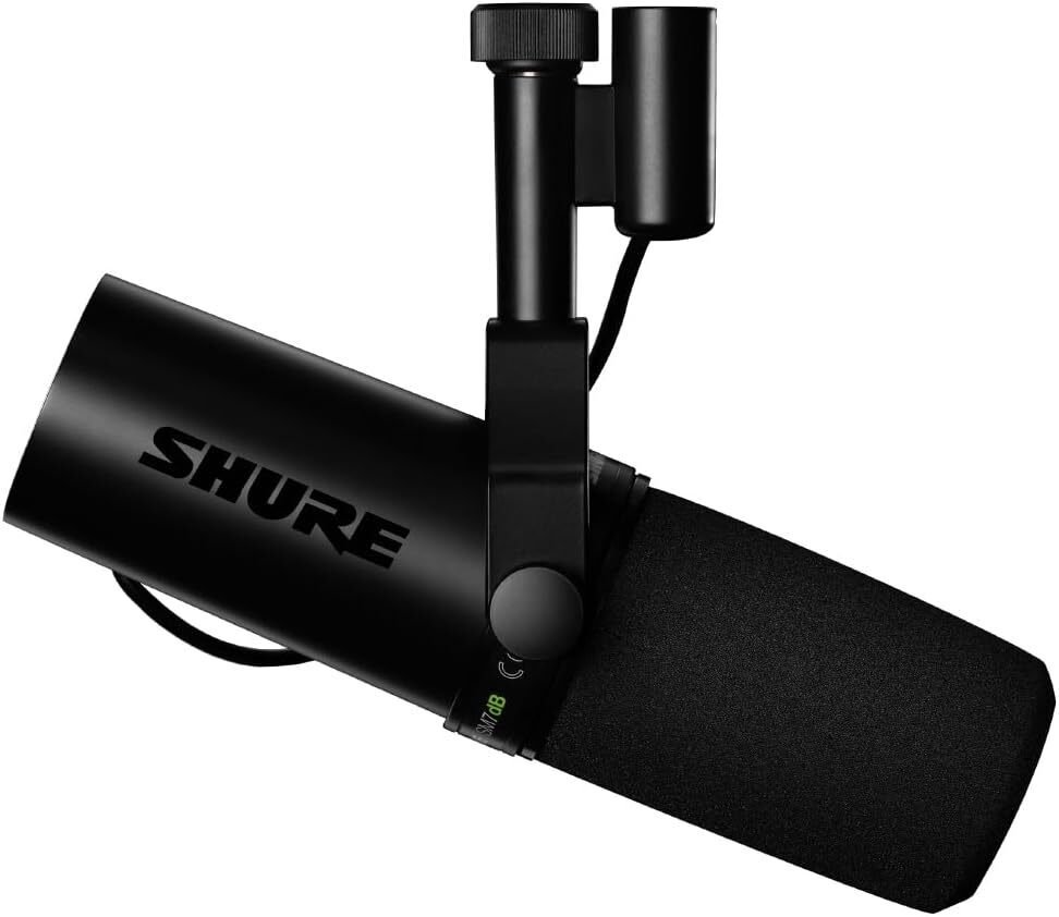 SHURE SM7dBレビュー！プリアンプ搭載で配信者・クリエイターの
