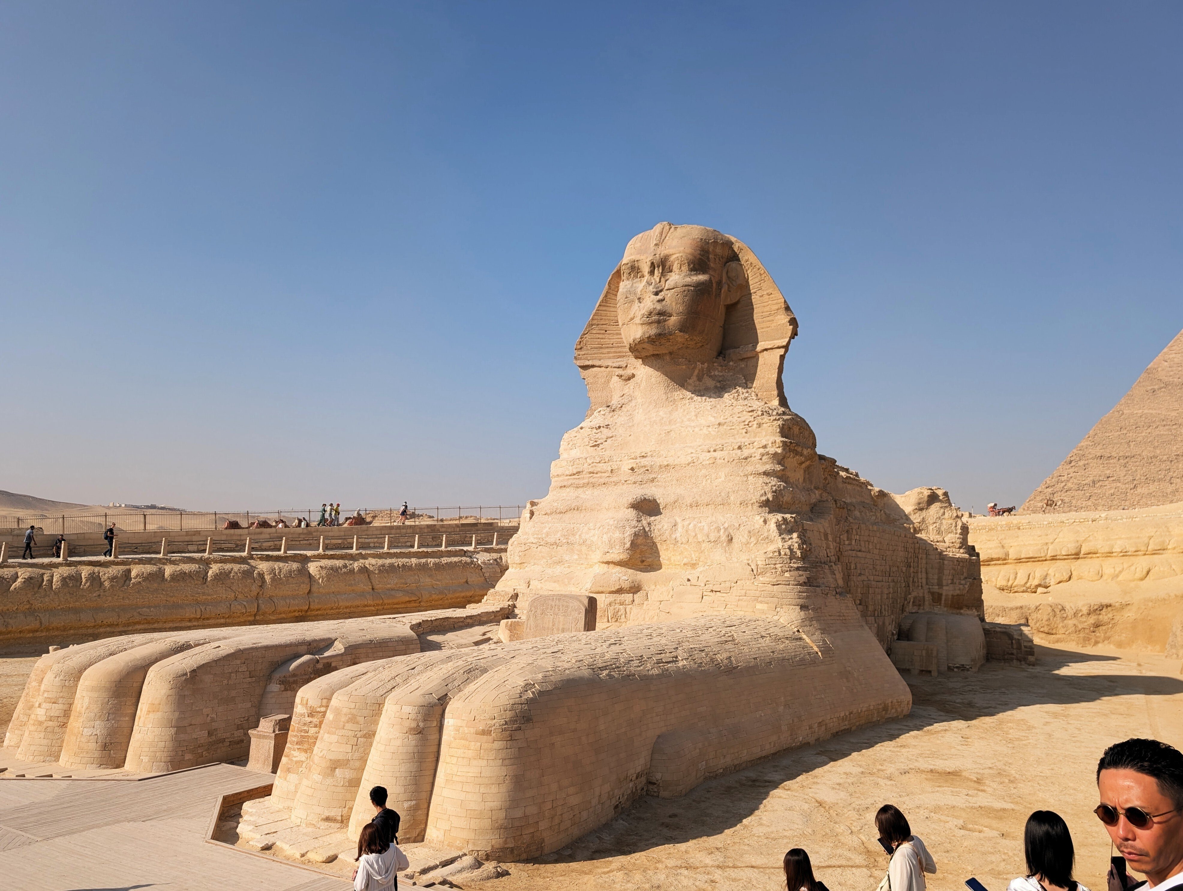 エジプト6泊8日の旅－その5－ スフィンクス・ピラミッド・考古学博物館