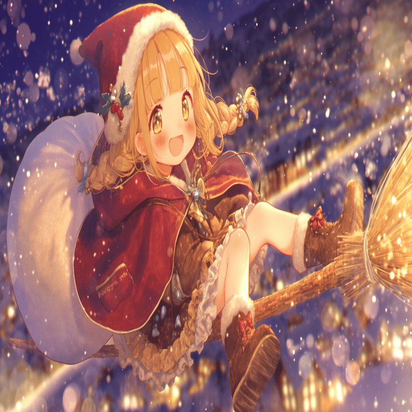 イラスト紹介｜もうクリスマス！？ハロウィンまだだよ？｜ぷわぽのん