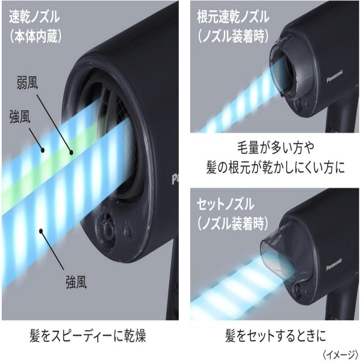 Panasonic ナノケア EH-NA0J レビュー | 高級ドライヤーの実力紹介｜かぬ