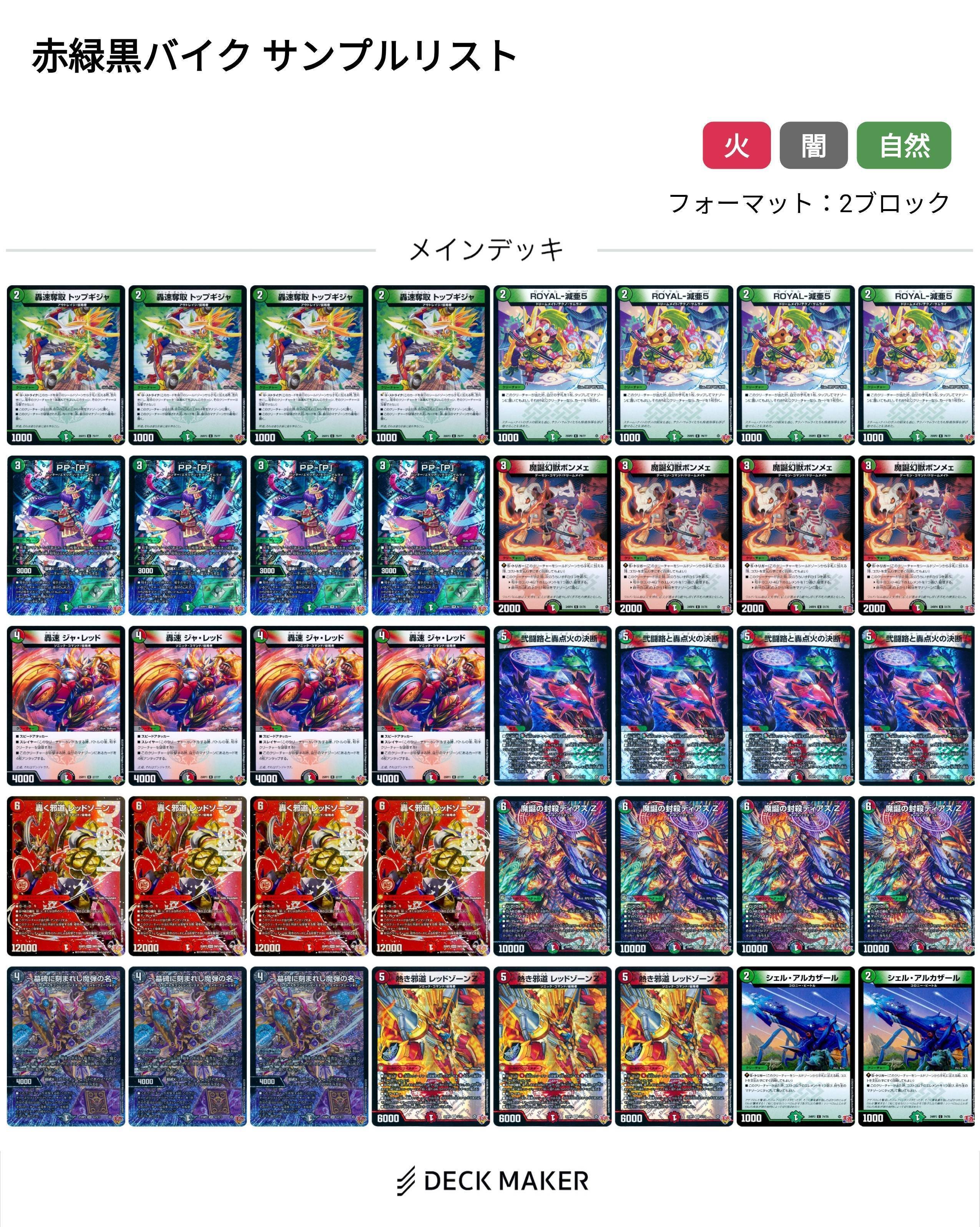 2ブロック】エリア前3弾環境まとめ【デュエマ】｜モケケ