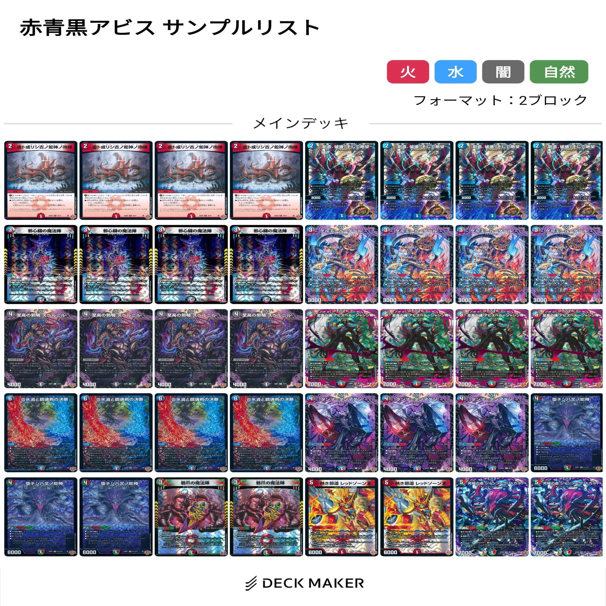 2ブロック】エリア前3弾環境まとめ【デュエマ】｜モケケ