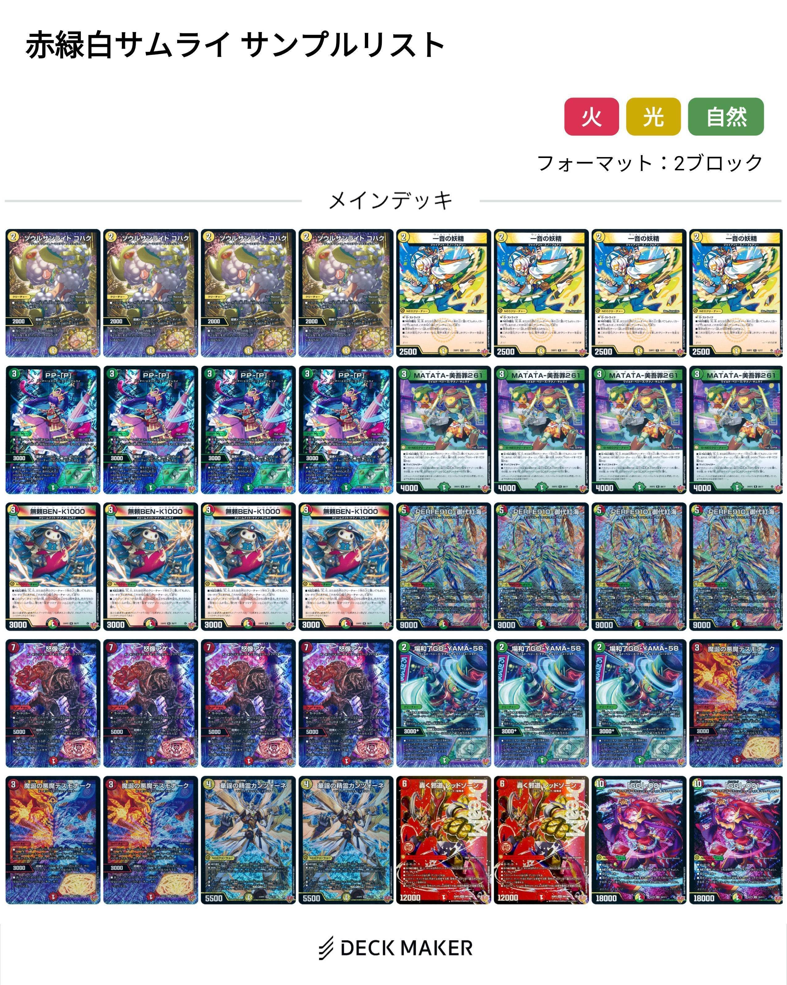 【2ブロックデッキ販売】デアリヴリドガルド デアリヴリドガルド【ver1.1】{40枚}《デッキ販売》