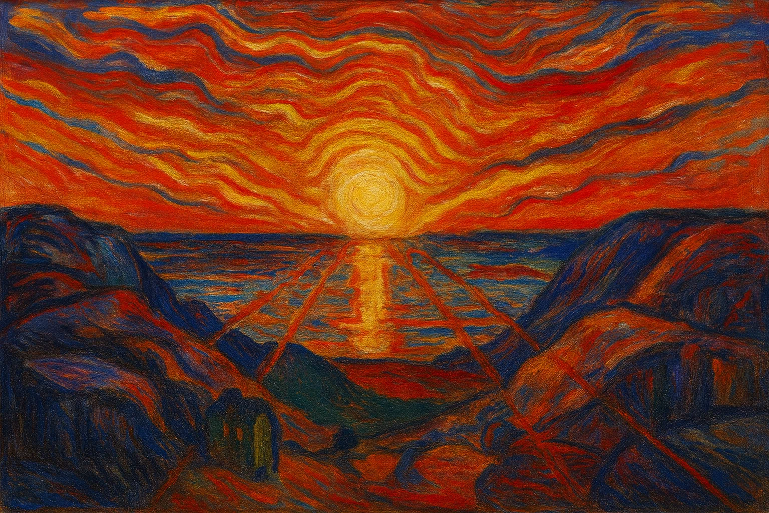 23 Edvard Munch （エドヴァルド・ムンク）場所をわきまえた光｜小田康夫