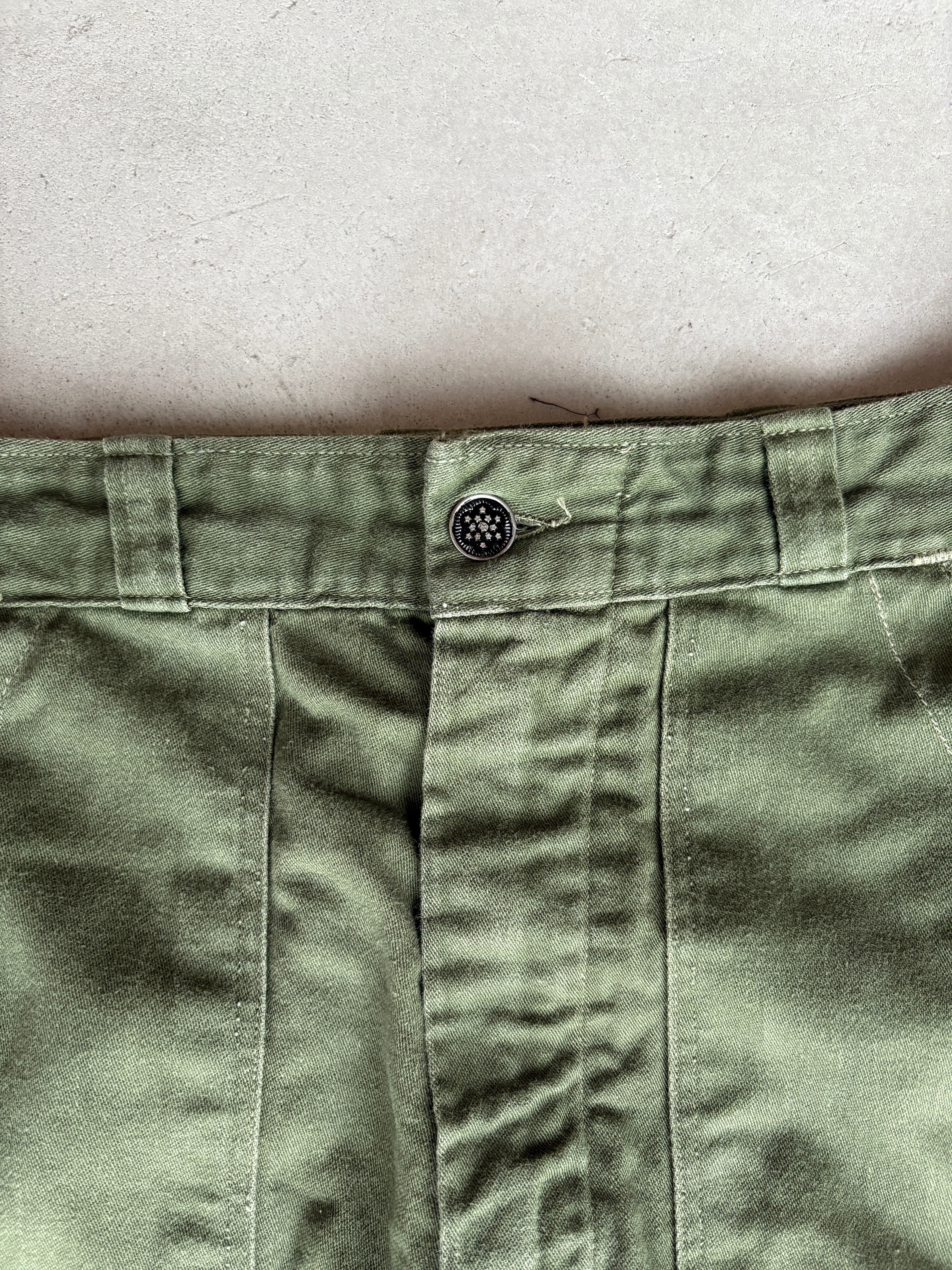 ベイカーパンツ アメリカ軍 軍パン 1960年後期 UFOボタン 9/30 ONLINE