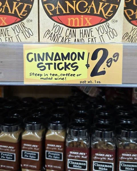 Trader Joe’s (トレジョ) の店内にて