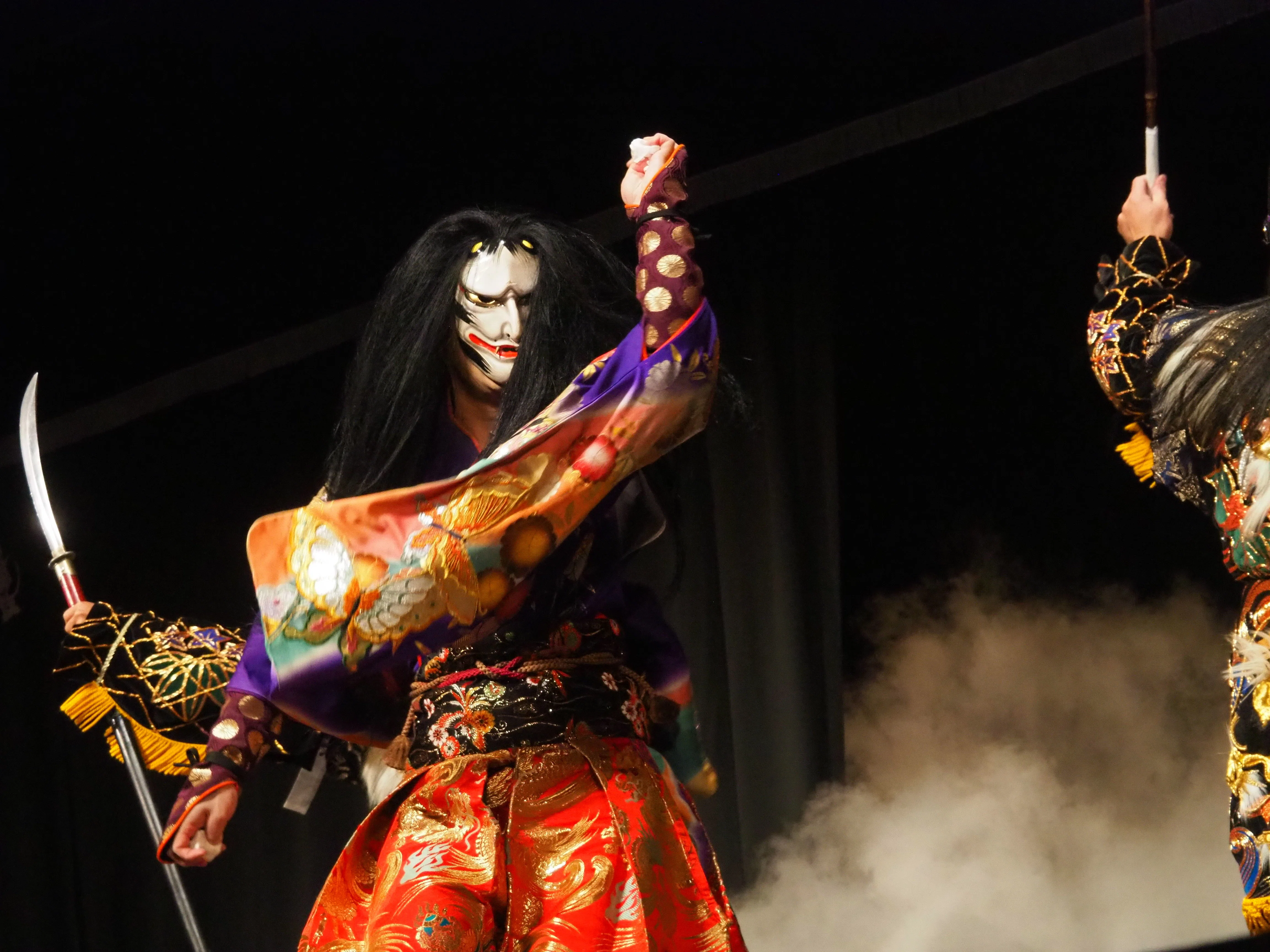 ここが私の墓となります 鈴張神楽団：滝夜叉姫(2025ひろしま神楽定期