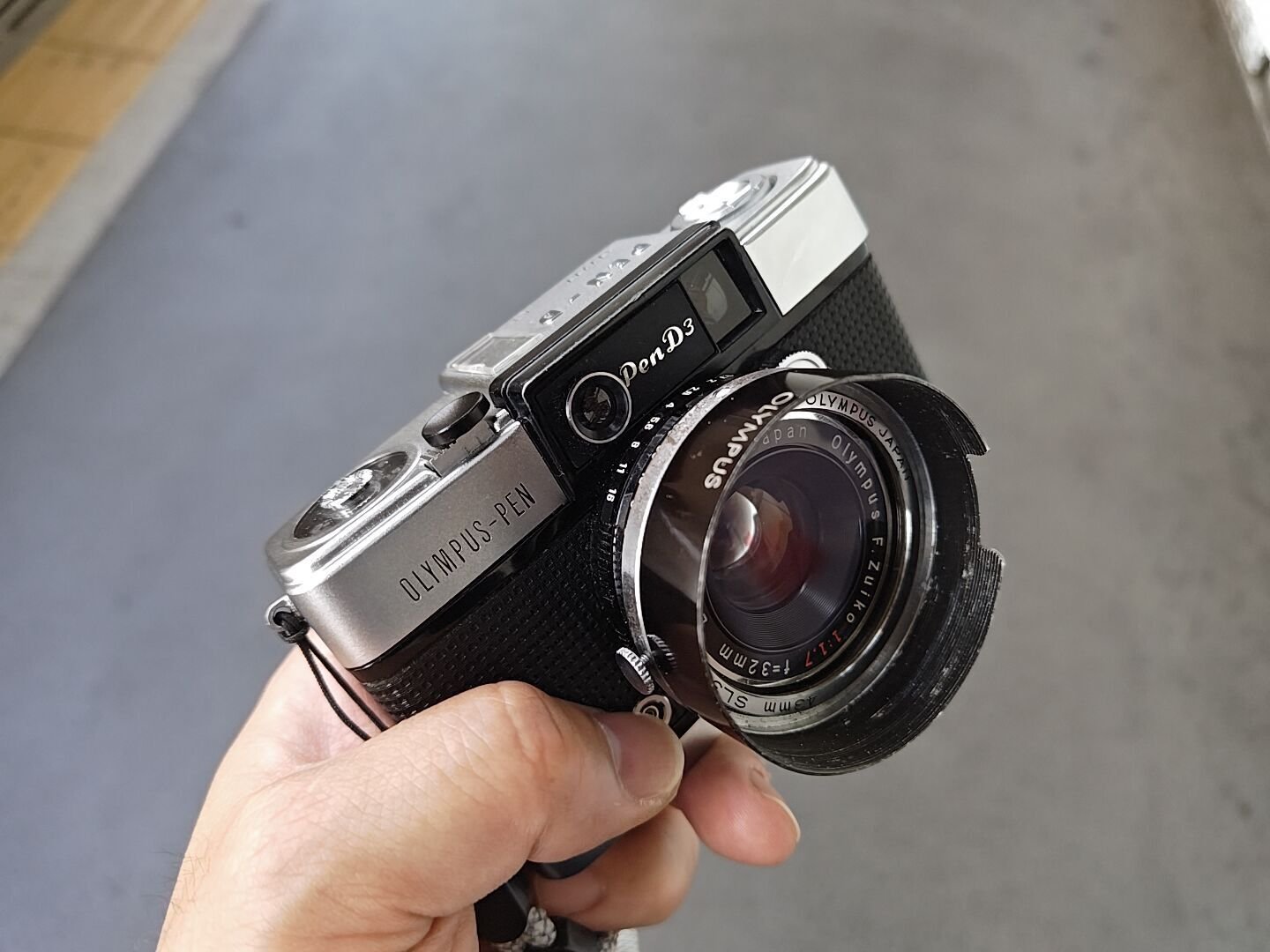 愛用のOlympusPenD3 ｜あめちゃん美容師 ｜国産中判フィルム写真展