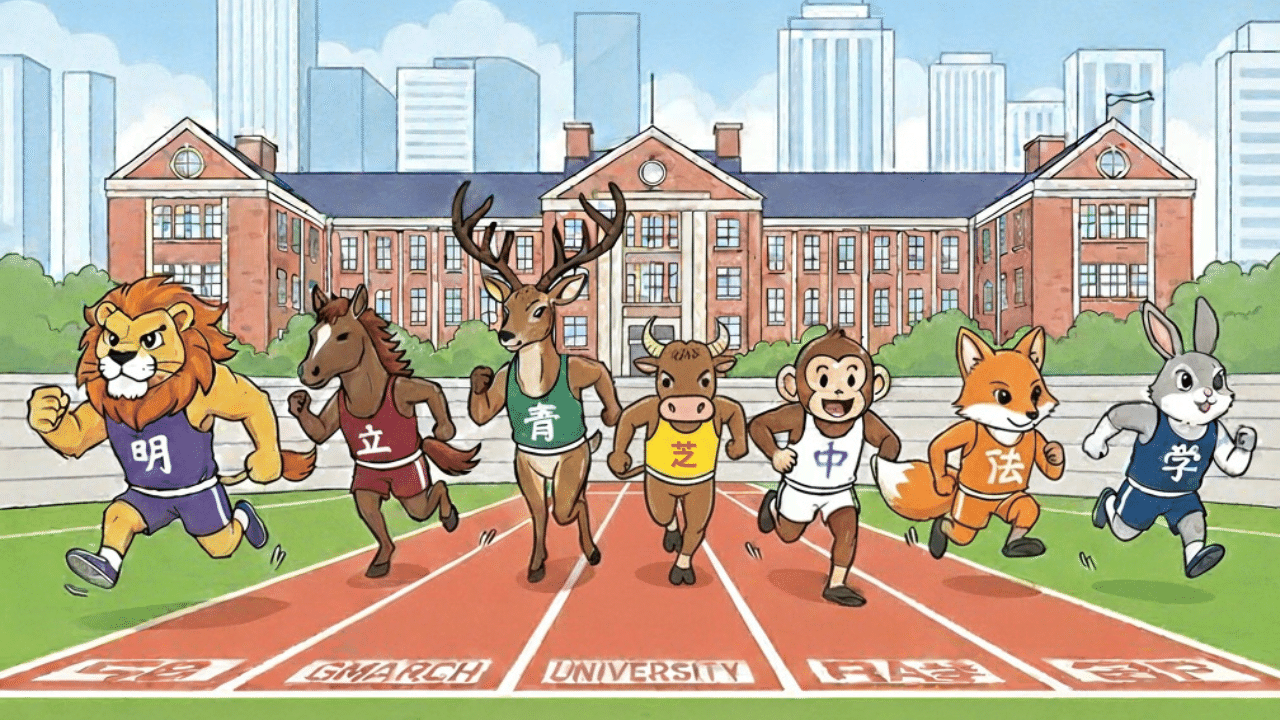 2017→2025 W合格者が選ぶ大学は？【早慶・GMARCH 8年間の選択