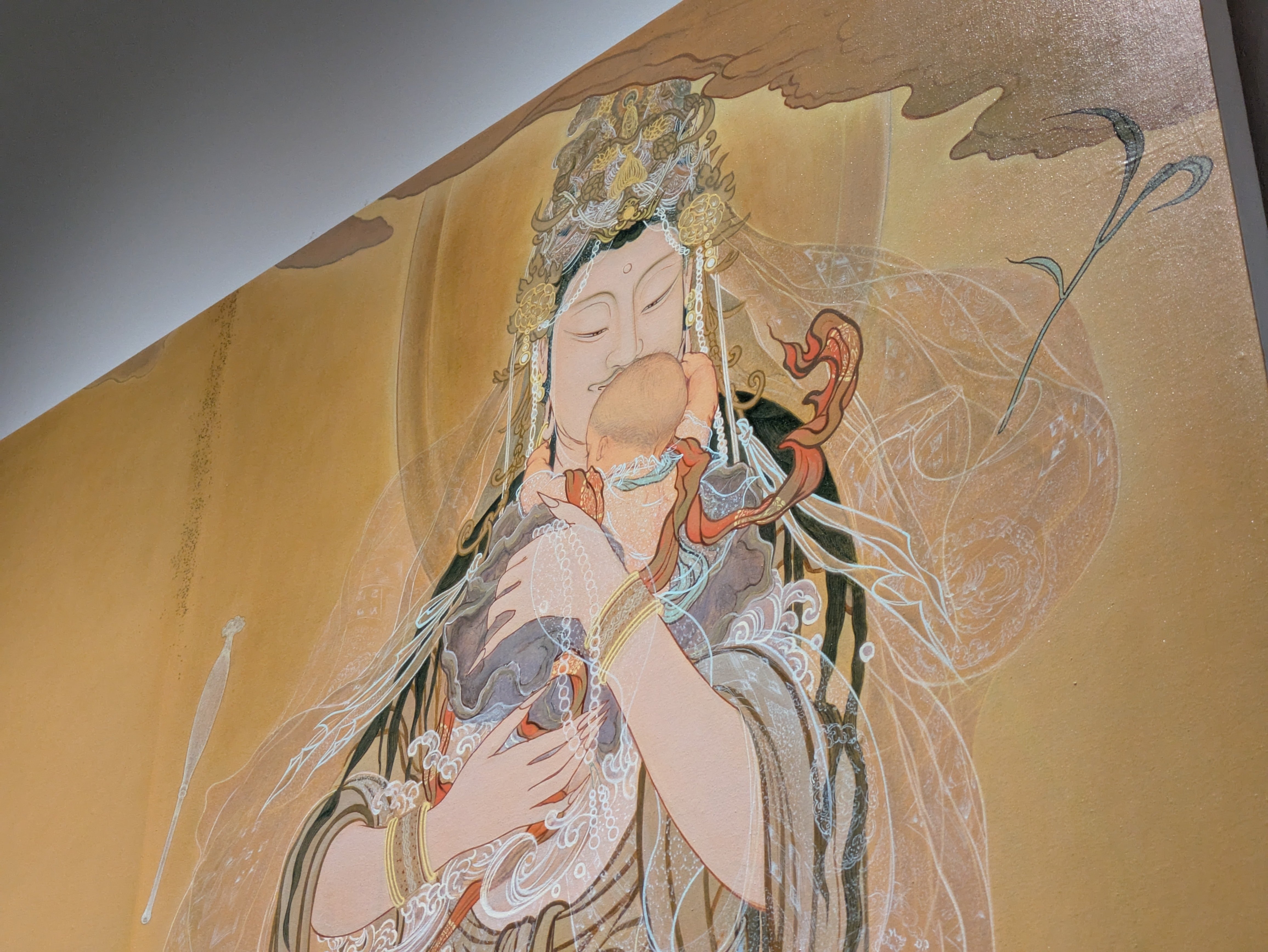 東京藝術大学のコレクション展で、福田美蘭の観音菩薩に見惚れた話