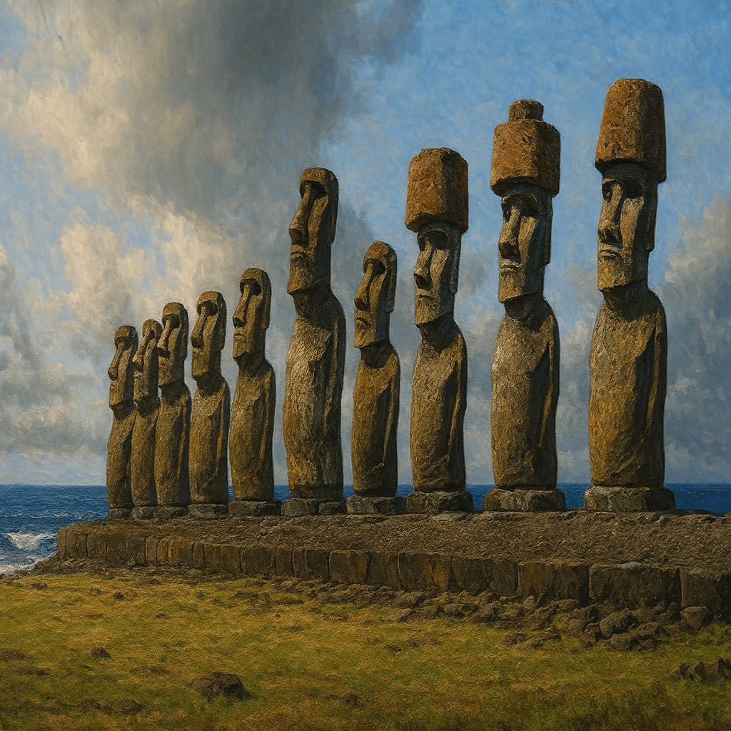 ちゃんモアイページ イースター島から、なぜか超人トットちゃんに辿り着く物語｜メニホビ