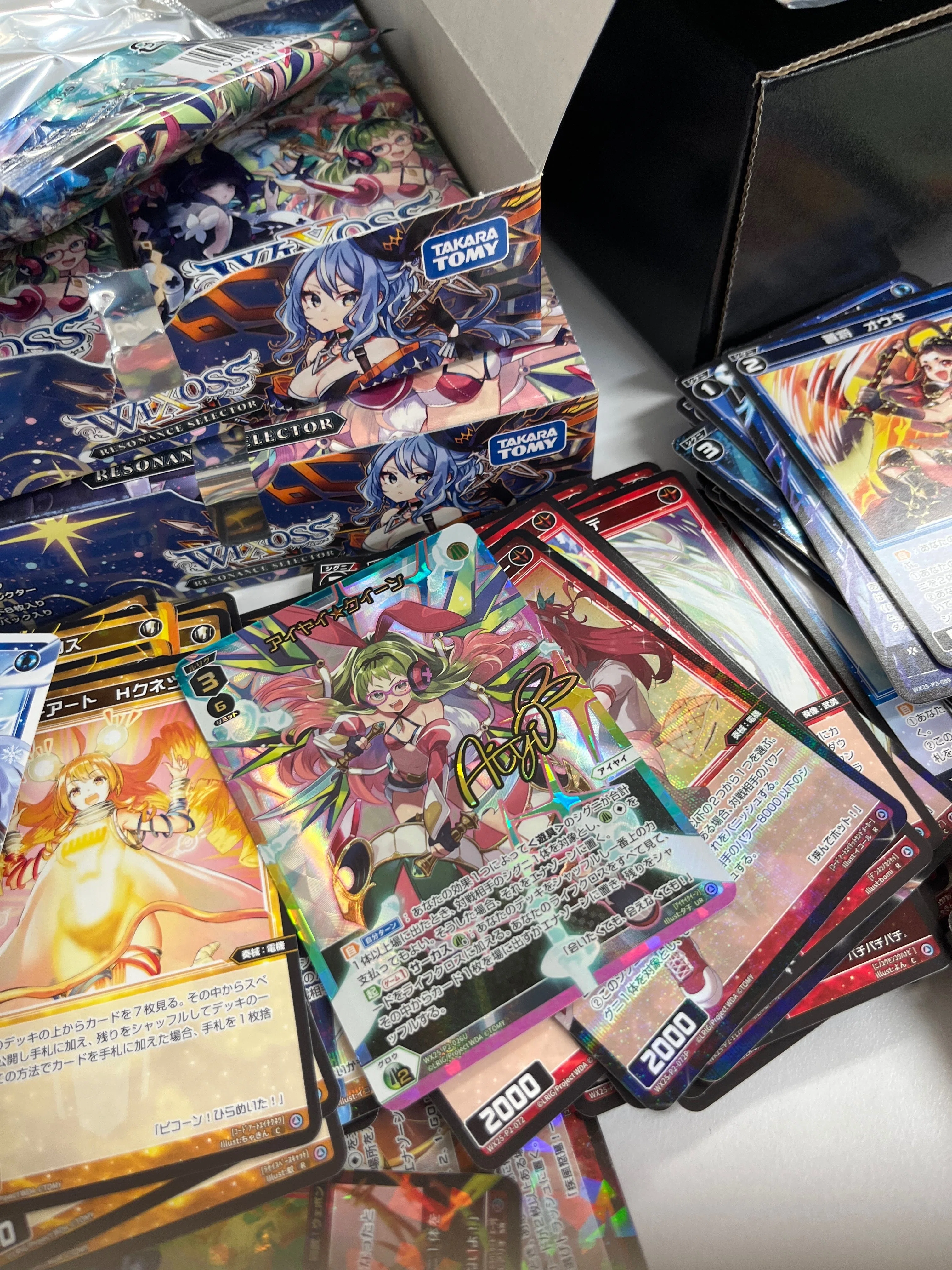 WIXOSS】ゆるプレイヤーがアイヤイ仮組してみた｜キー