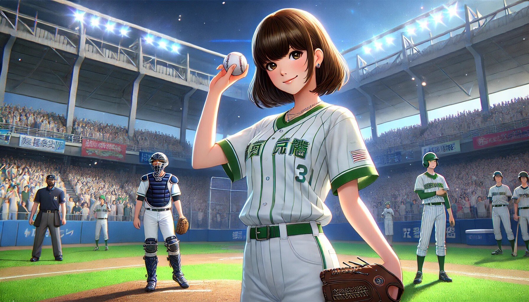 AI画像作品集「二刀流編」｜ならなすお