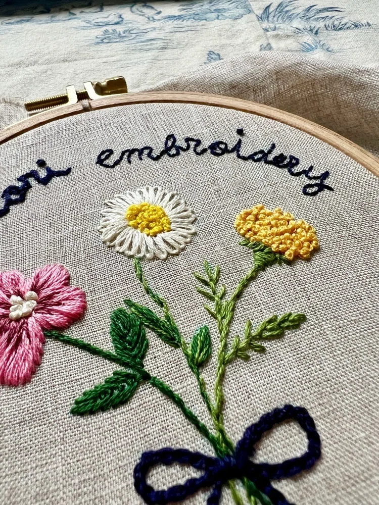 秋は刺繍が似合う季節｜KAORI / パリ在住 刺繍家