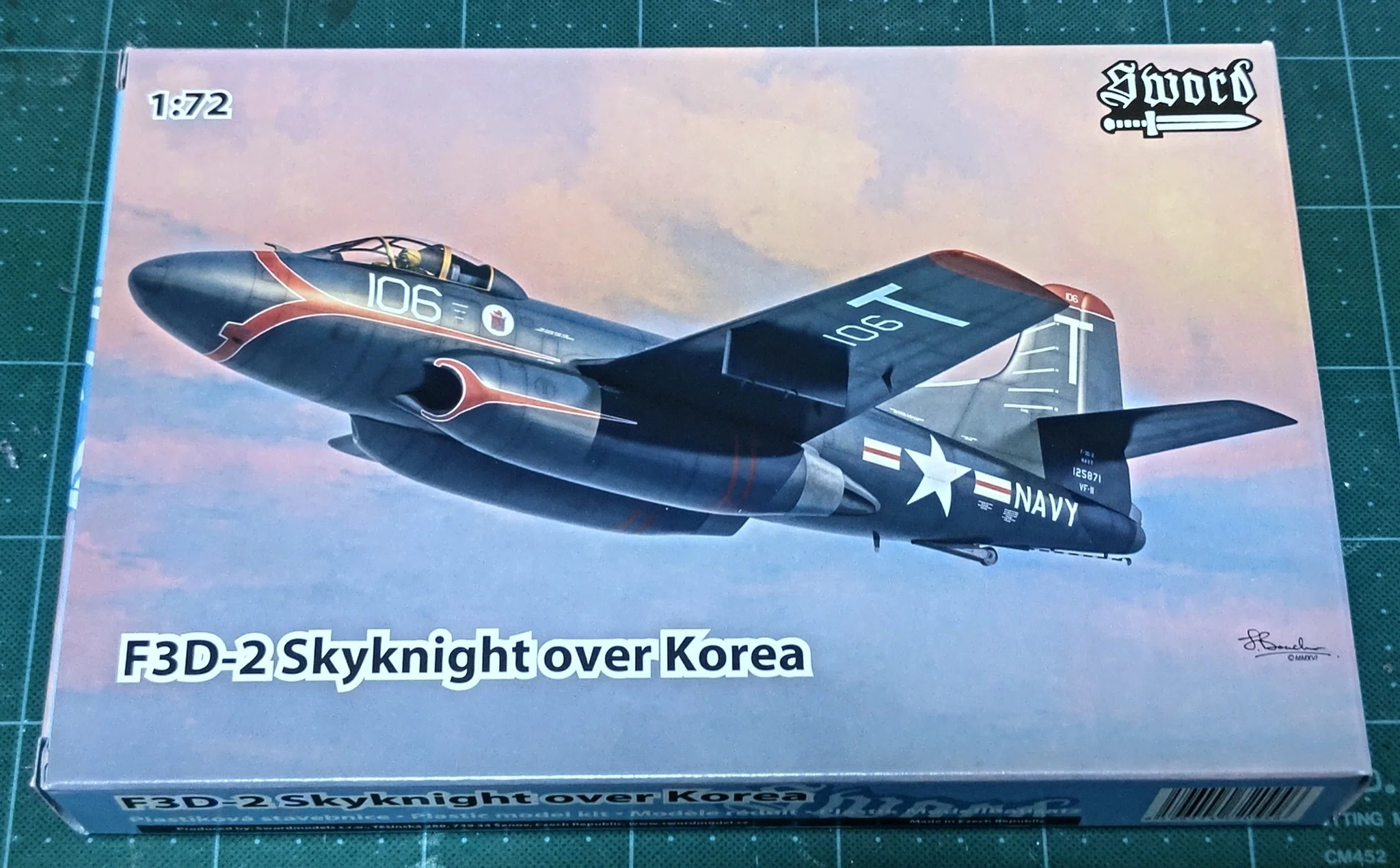 YU　航空機モデル ダークブルー 軍用機 いい歳こいたおっさんが久しぶりにプラモデルを作る話 その12 ダグラス