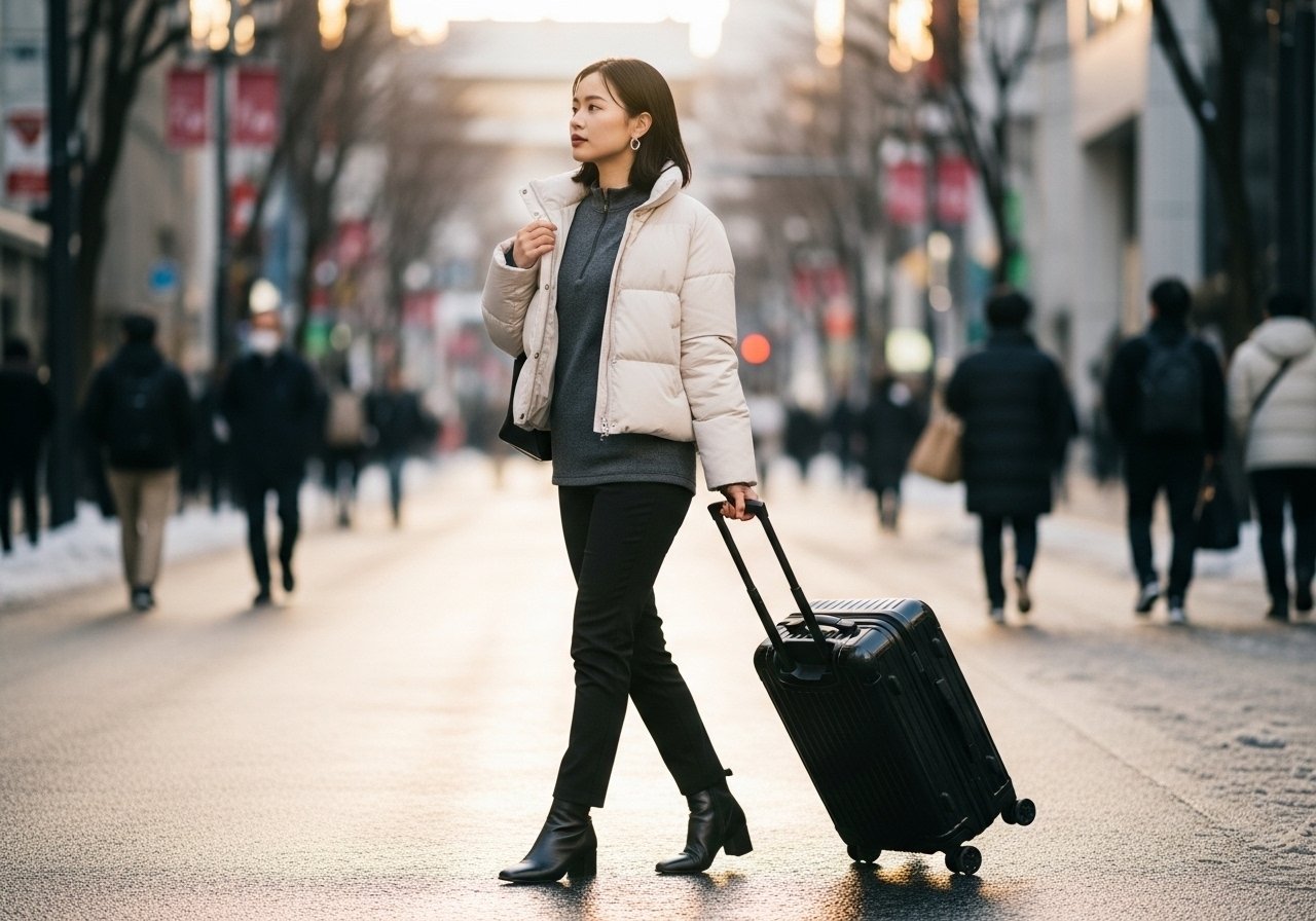 冬の旅行コーデで迷わない！2025-2026年版・おしゃれも防寒も叶える