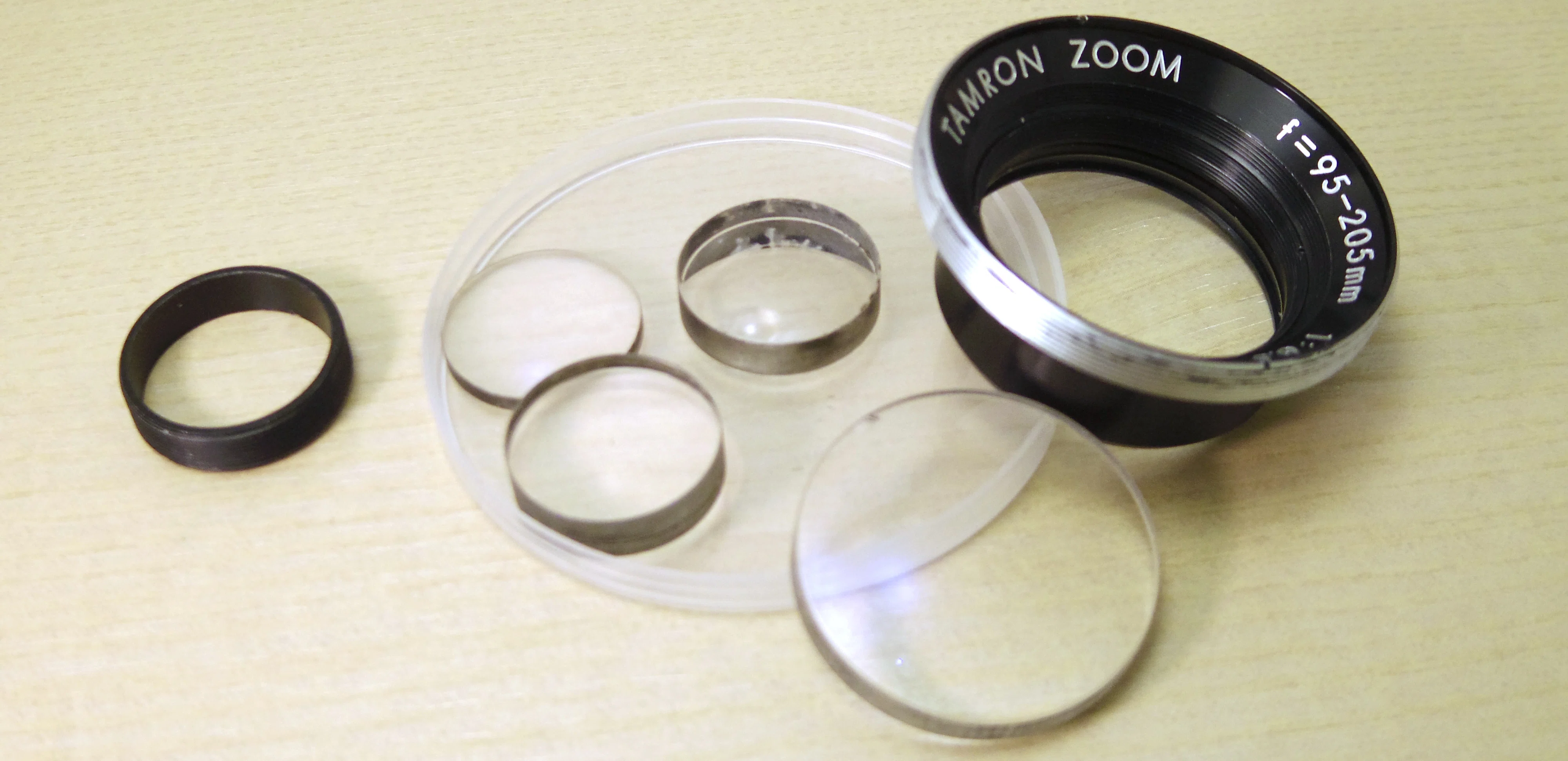 TAMRON ZOOM タムロン ズーム 95-250mm 1:5.6 ケース付 TAMRON 95-205 鏡筒再利用｜mitznori