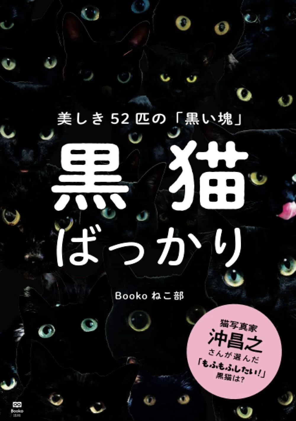 web上のテンプレートで本が作れるBookoで作られた猫写真集『黒猫ばっかり』