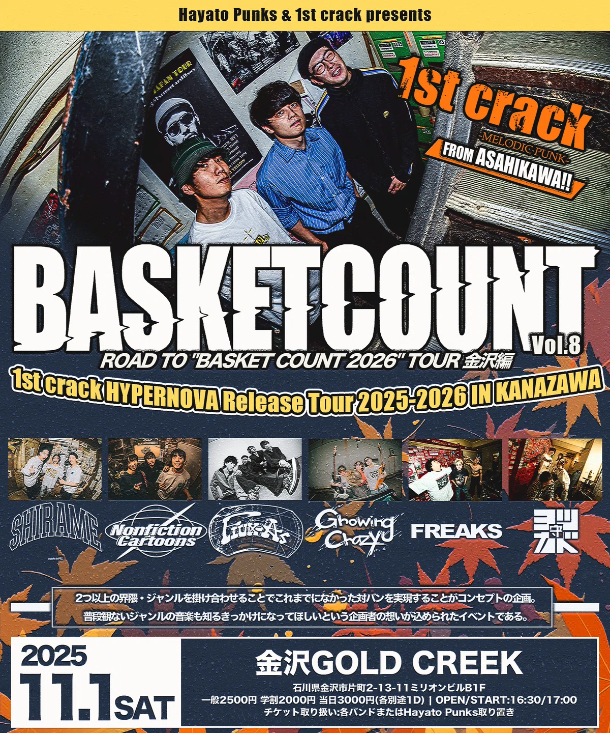 BASKET COUNT Vol.8｜ハヤトパンクス