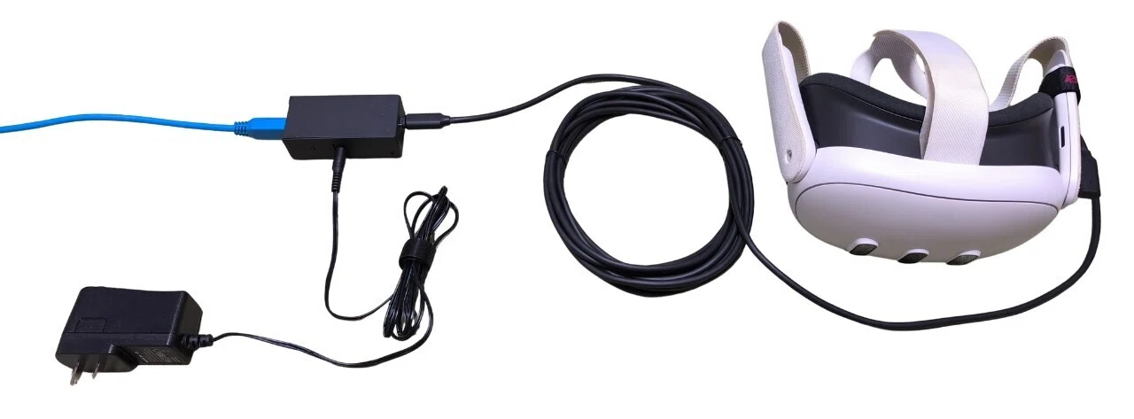 Quest3/3Sでも有線VRプレイでバッテリー切れなし！無限LinkBOX販売開始