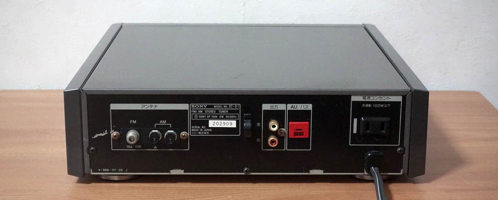 SONY ST-S1 修理調整記録｜BLUESS Laboratory