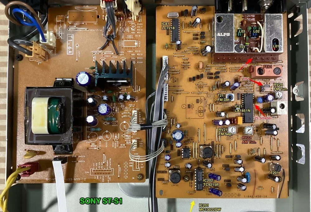 SONY ST-S1 修理調整記録｜BLUESS Laboratory