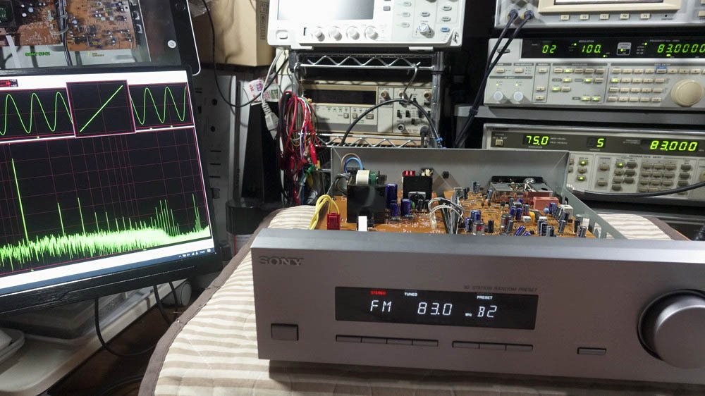 SONY ST-S1 修理調整記録｜BLUESS Laboratory