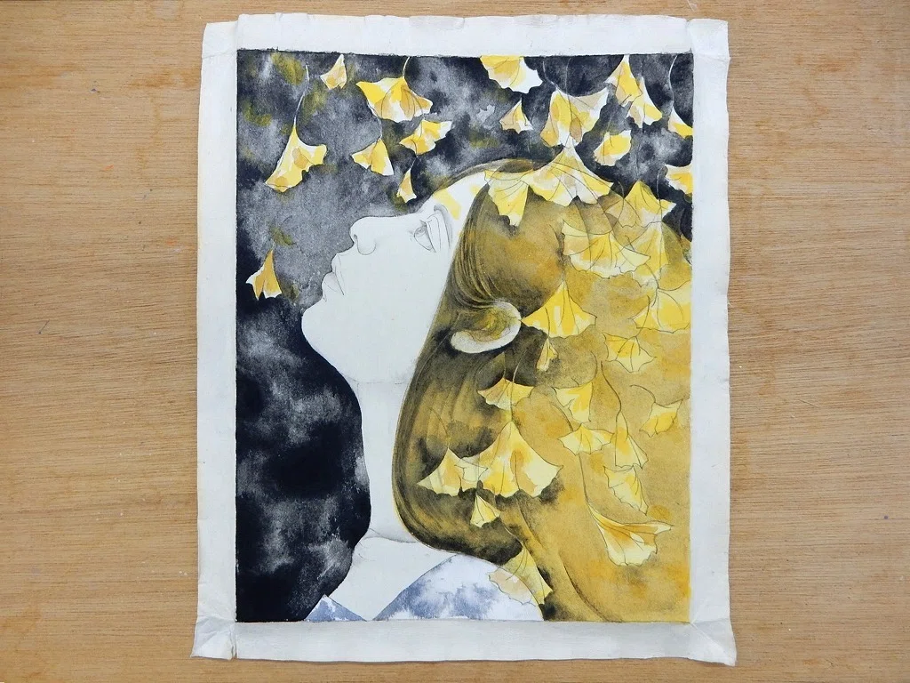 絵画　剥ぎ取る 絵をはがす！の一部始終｜巳白