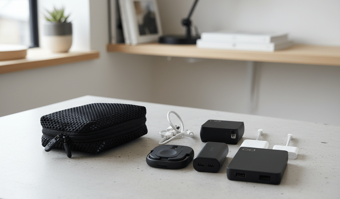 全公開】CIOの“超限定”記念ポーチが着弾。僕の「充電の不安を