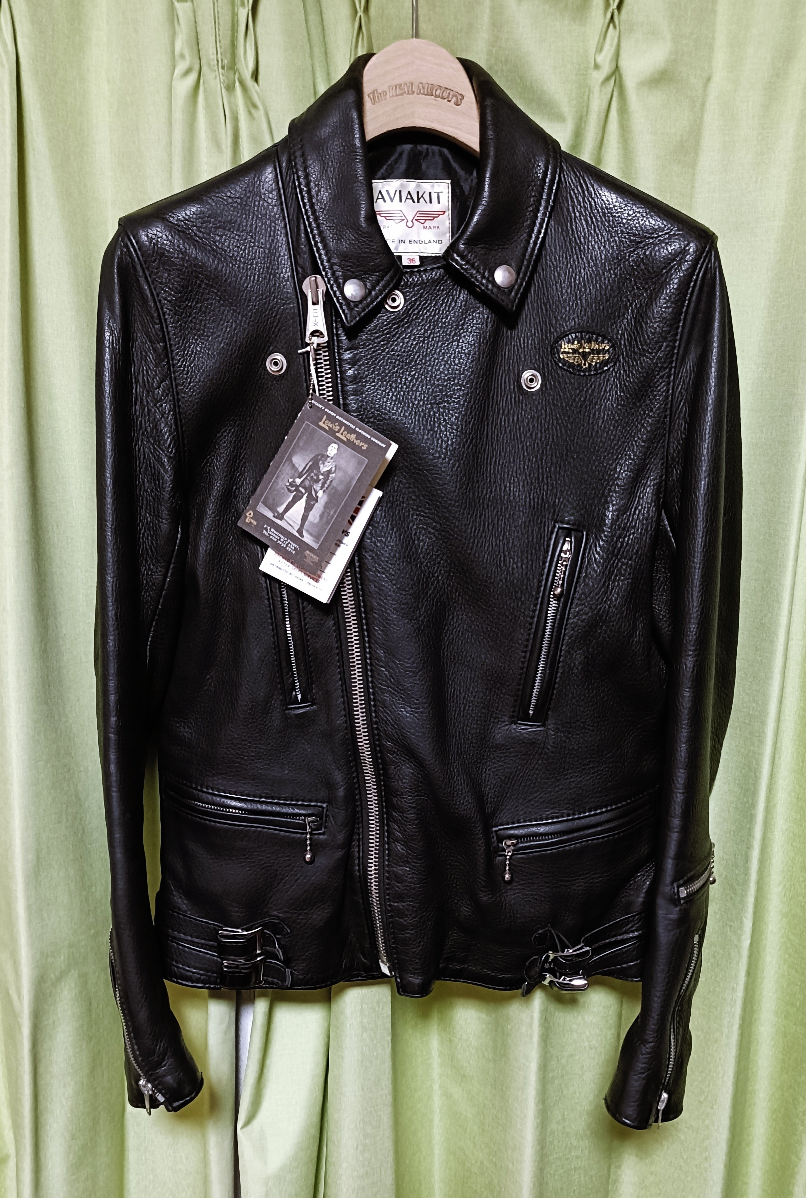 リアルマッコイズ×ルイスレザーコラボ】 ディアスキンライダース