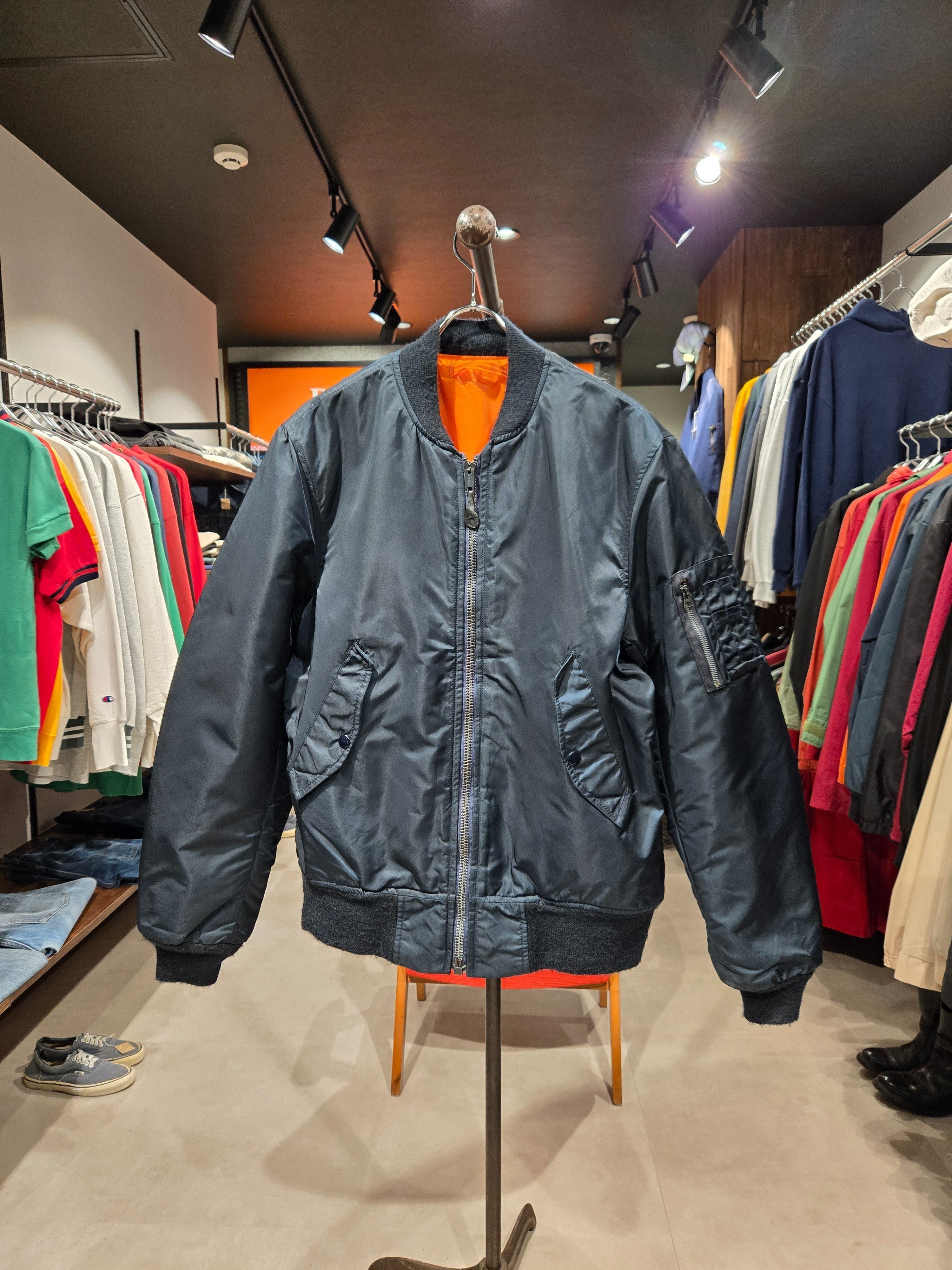 I.SPIEWAK & SONS. MA‐1（米国製） SpiewakのMA-1 ー激レアTALLモデルー｜小倉 古着屋 Border Line