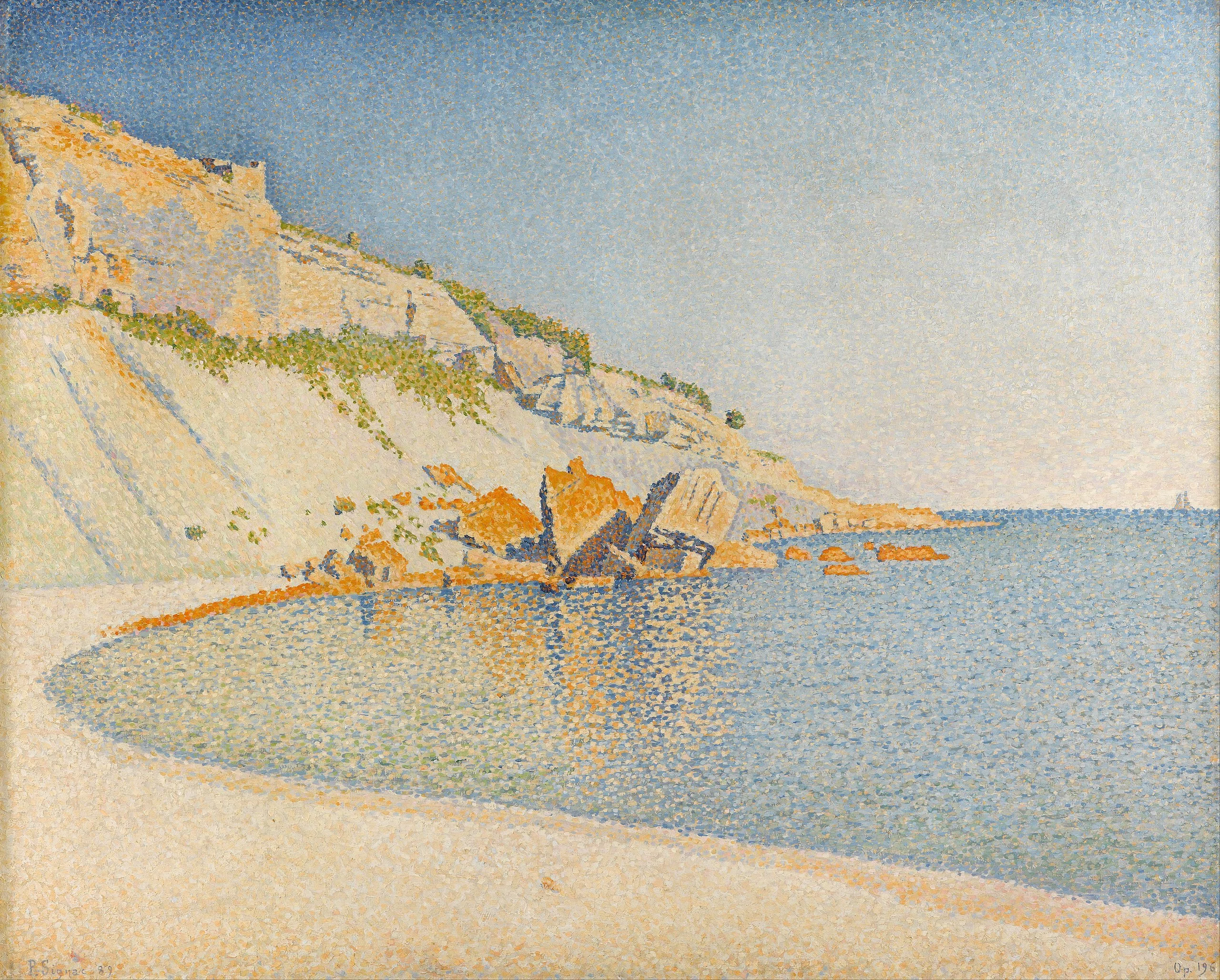 ポール・シニャック、「PAYSAGE A LEZARDRIEUX」 私の好きな画家ーーポール・シニャックを語る🎨｜みかんづめ