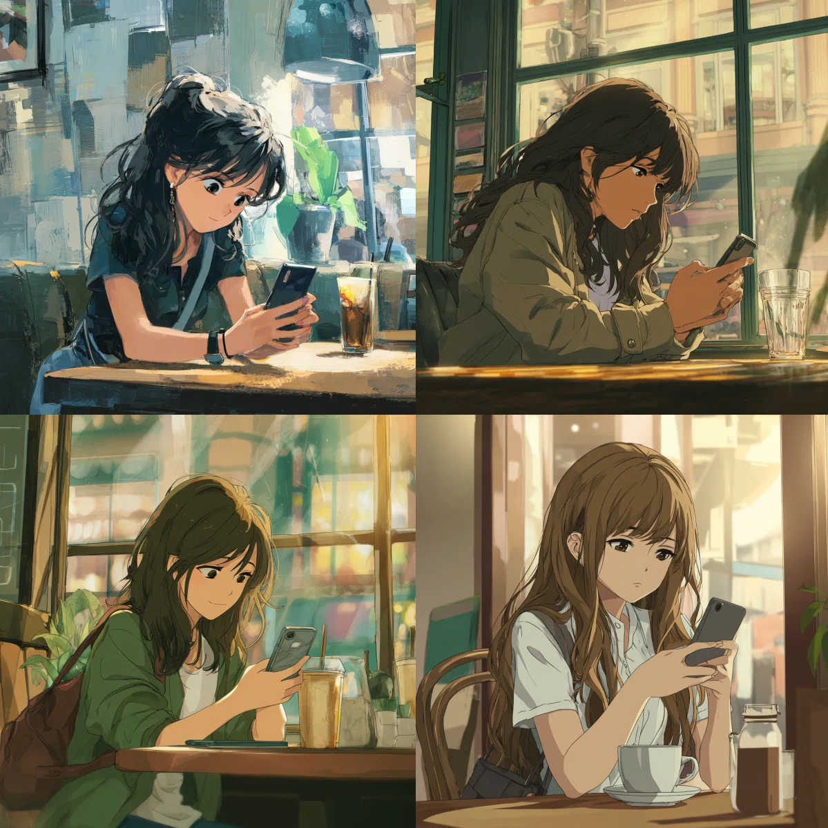 アニメ風女性キャラクターイラスト 2010年代アニメ風】女性キャラ Midjourney プロンプト7選｜ささお