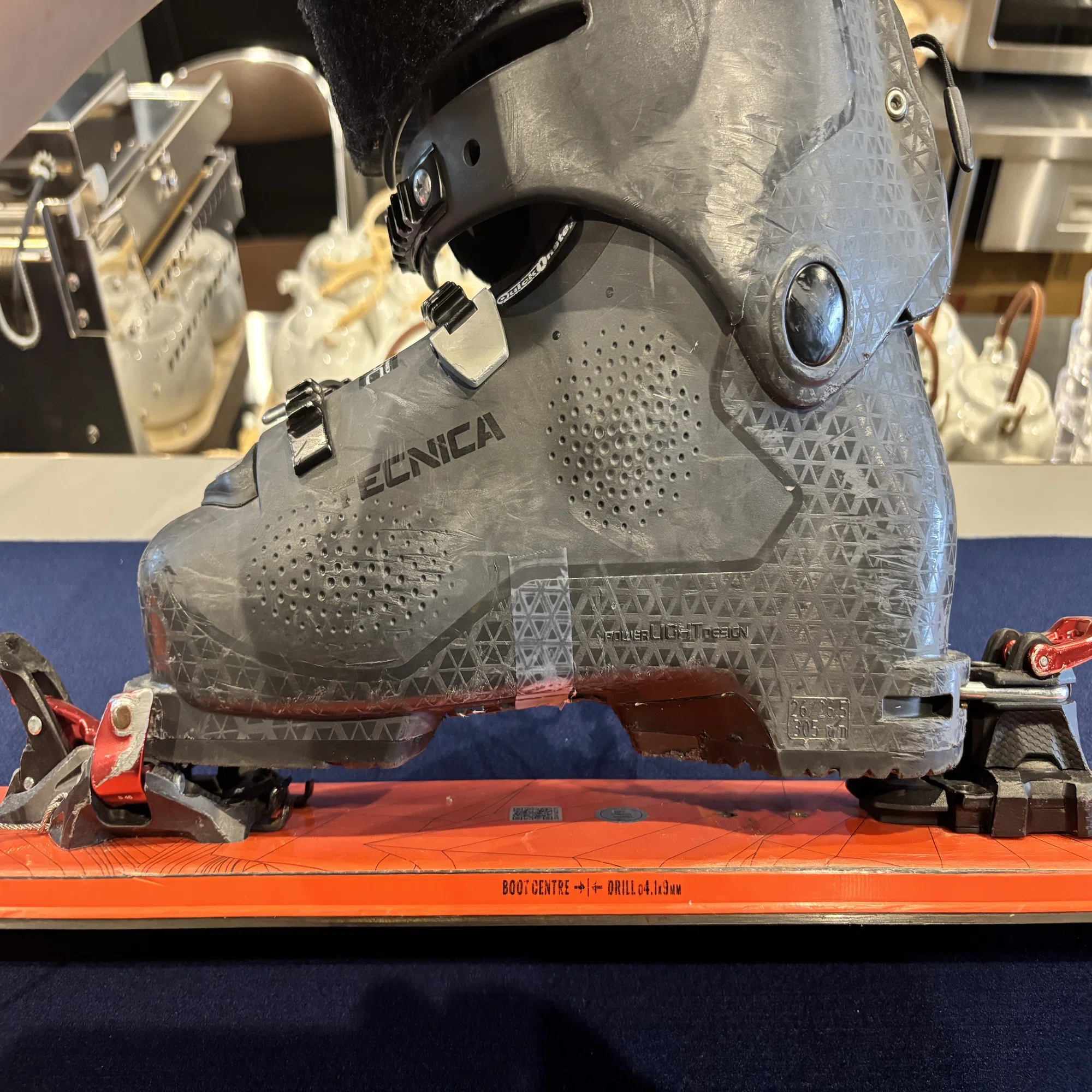 Marker Alpinist 12のヒールアップとFaction Agent 3.0のインビス化 