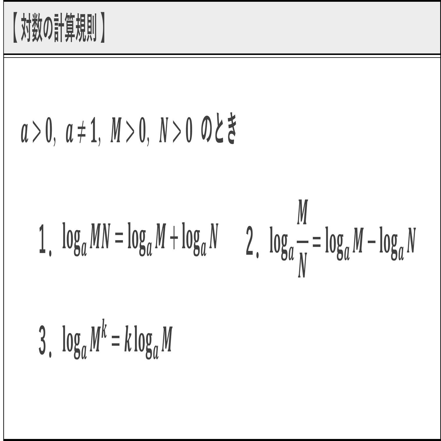 数学Ⅱ＿第５章＿指数関数・対数関数 No.10｜学びなおしの高校数学
