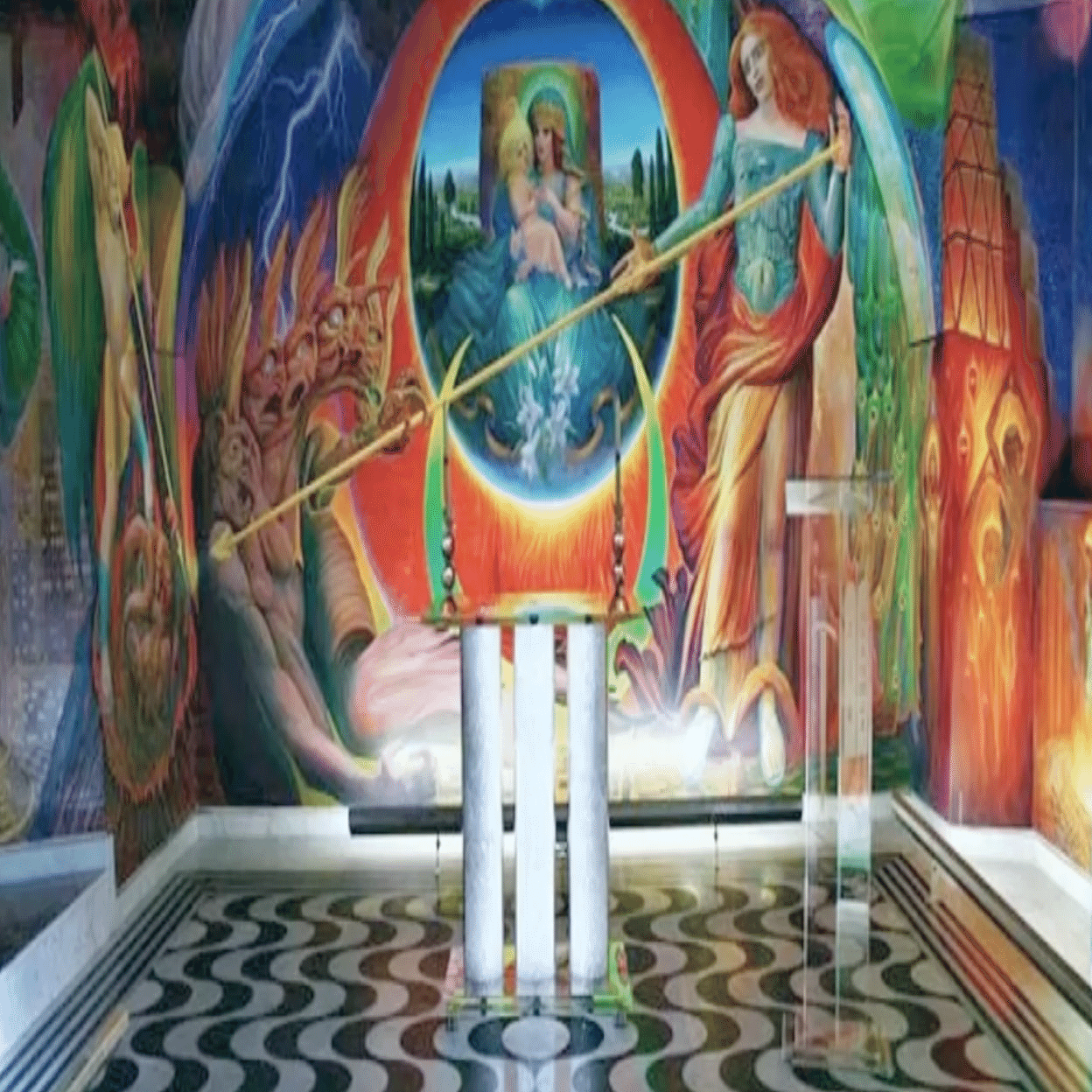 エルンスト・フックス（Ernst FUCHS）】─シルクスクリーン