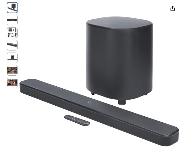 JBL BAR 500 MK2 サウンドバー キタ━(ﾟ∀ﾟ)━!!立体感がすごい!いま