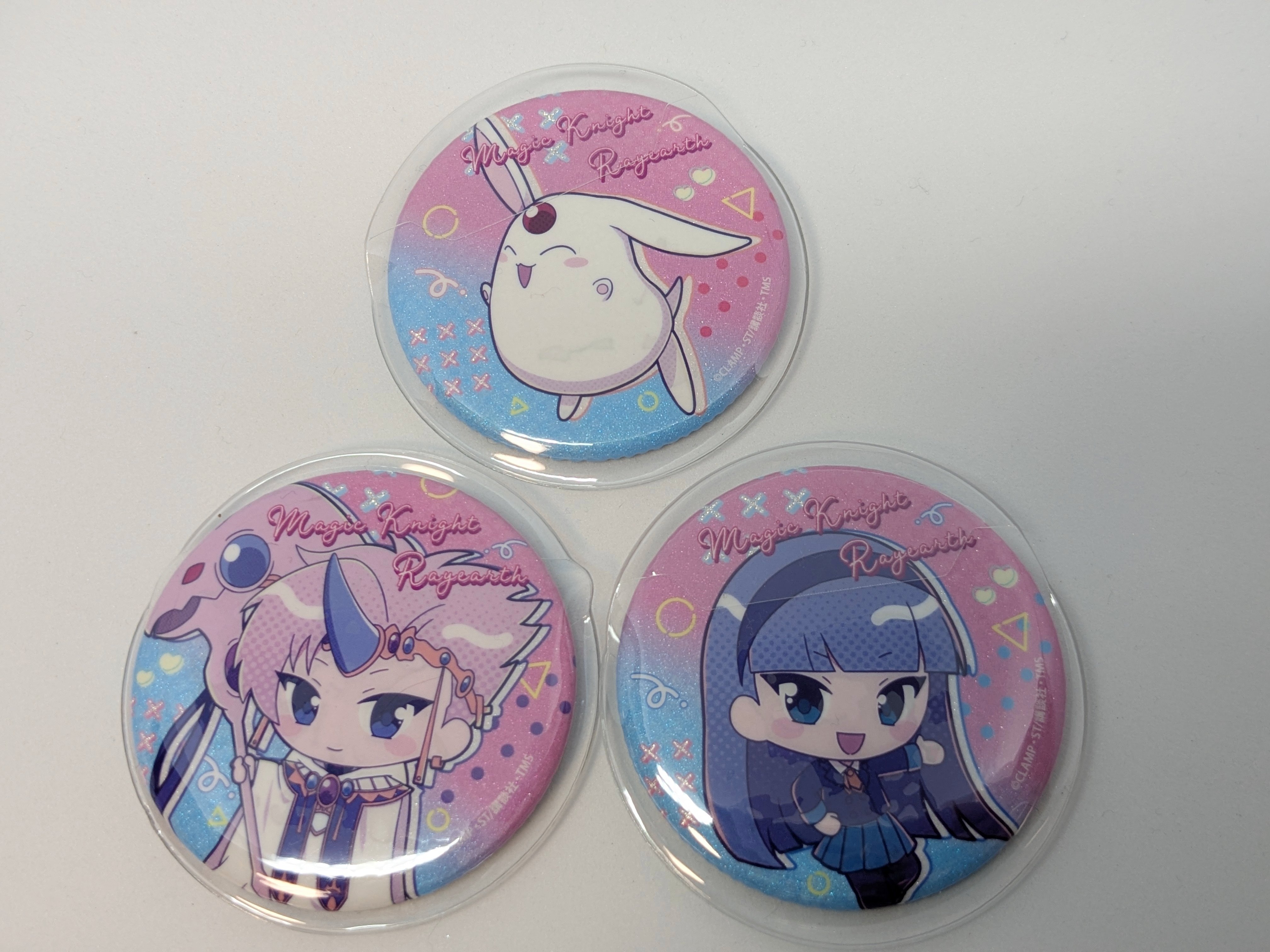 魔法騎士レイアース グッズ【缶バッジまとめ】コレクション一覧｜一色