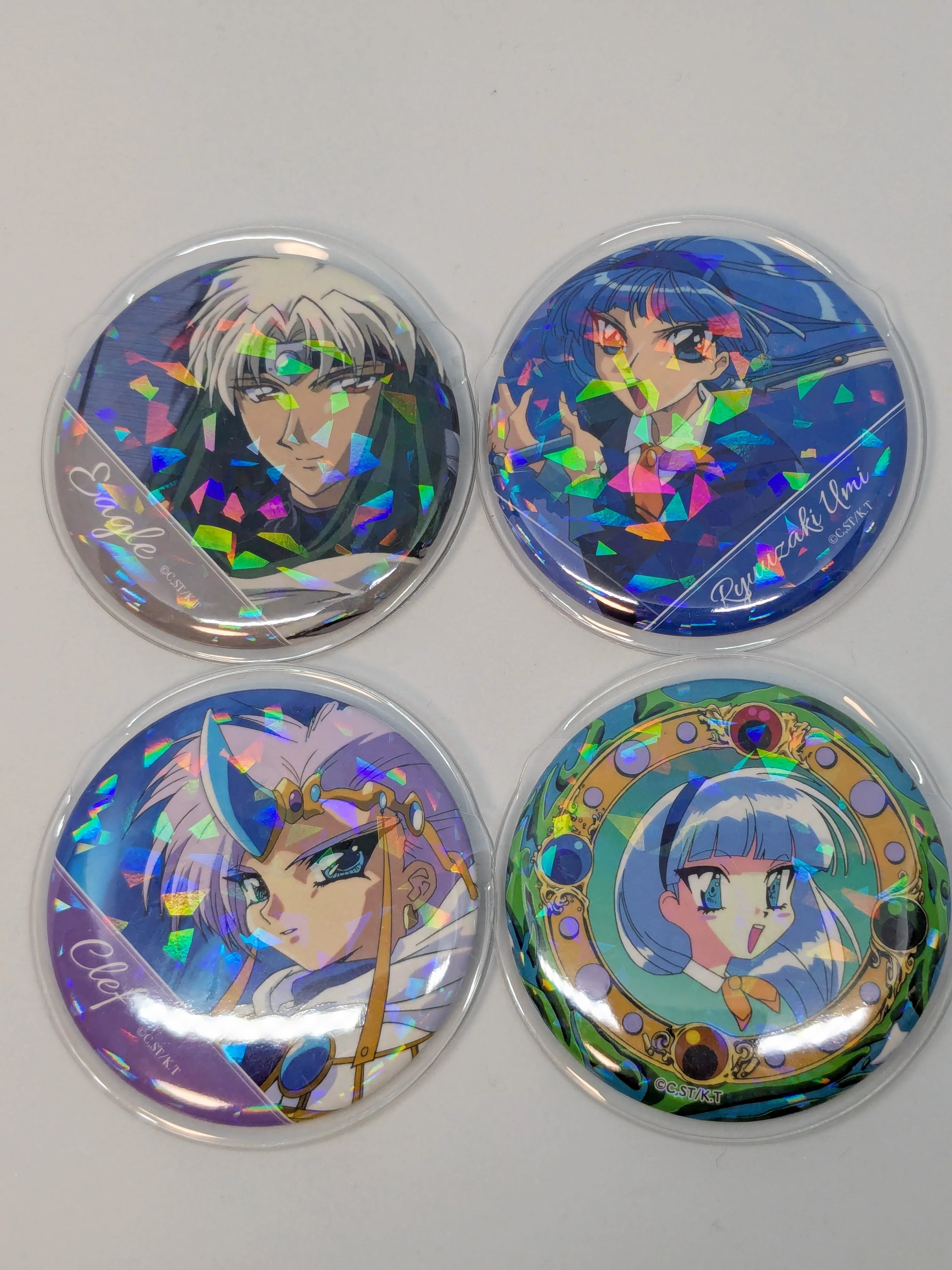 缶バッジまとめ】魔法騎士レイアース グッズ展示館｜一色翼｜【グッズ