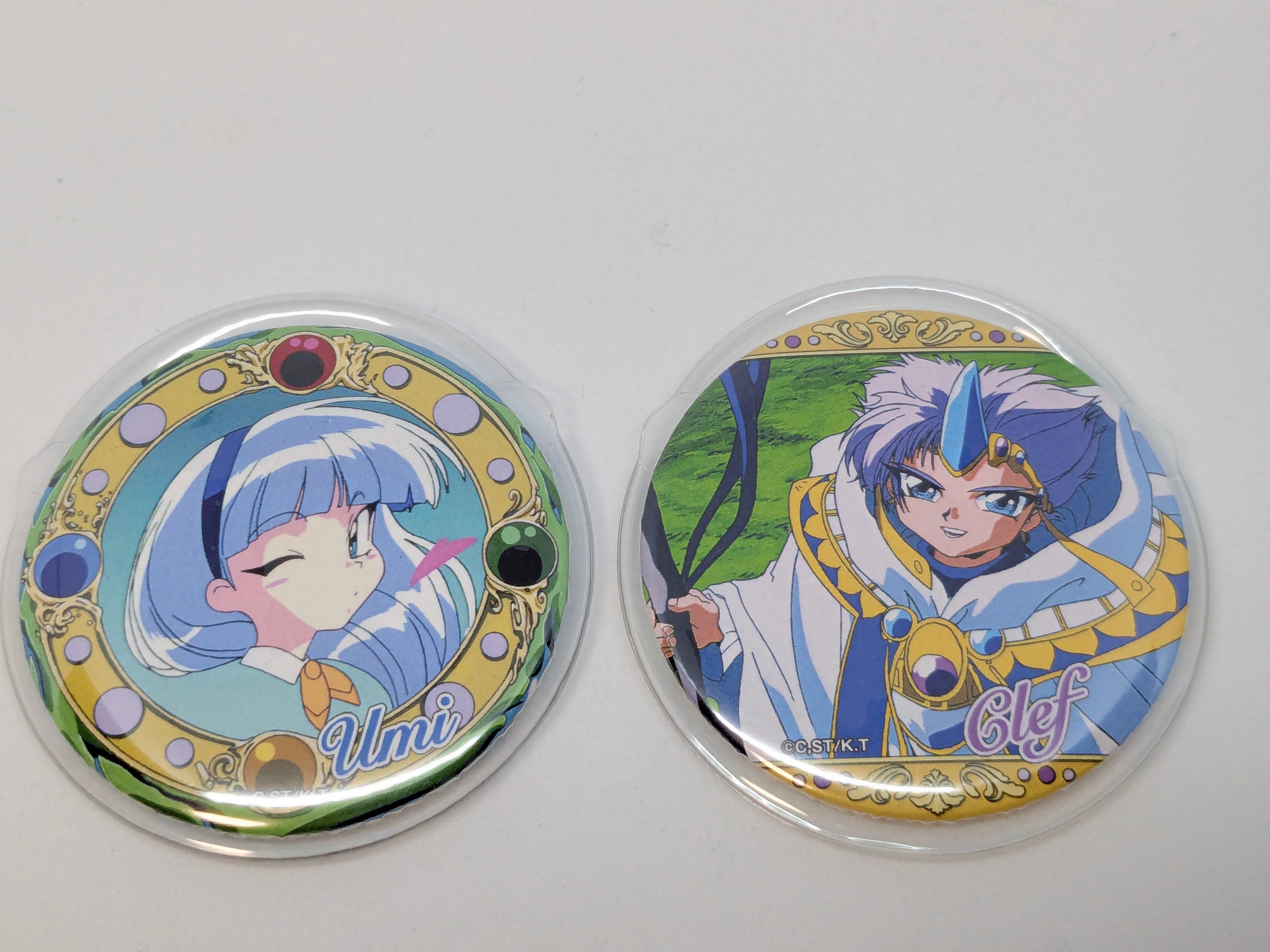 魔法騎士レイアース グッズ【缶バッジまとめ】コレクション一覧｜一色