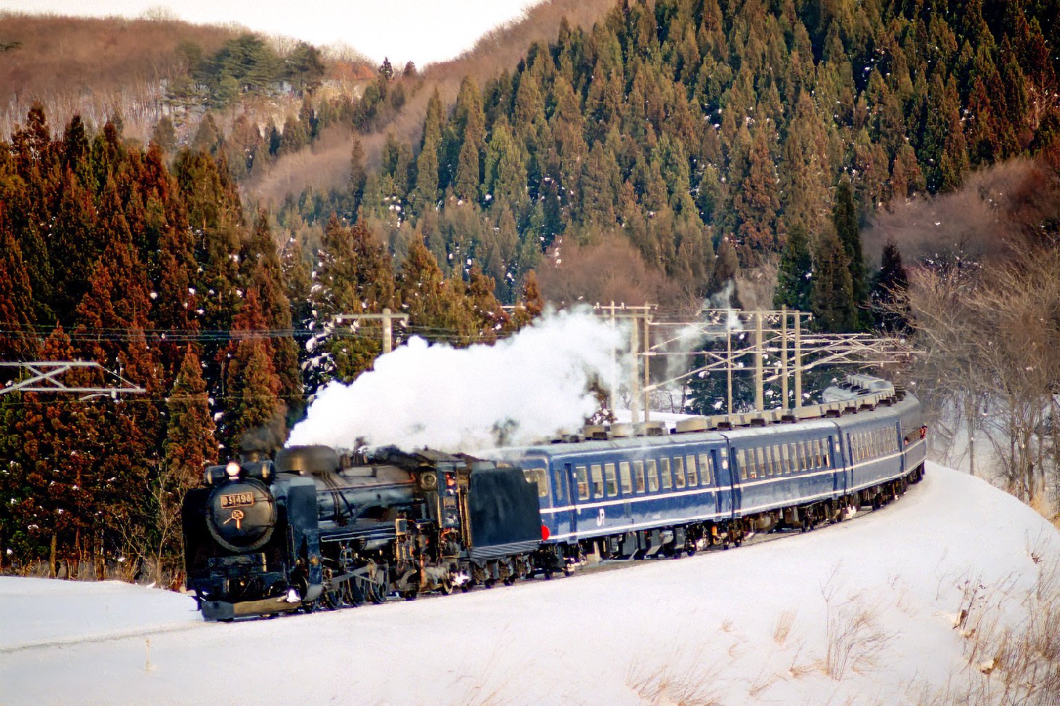 v136, 磐越西線：SL磐梯会津路号 （1994年）｜ひろやん